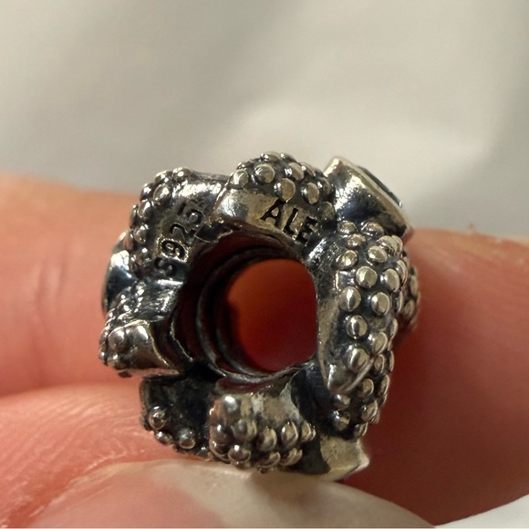 Pandora Bracelet Bundle Snake Chain + Bangle + 2 charms - Picture 13 of 16